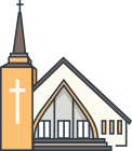icon of a Catholic church